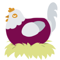 (unnamed), a wine and mist chicken with a head pattern