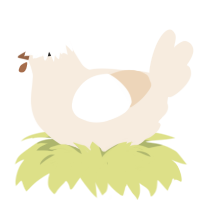 Flour, a cream chicken