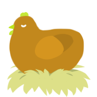 Ochre xxy 3, a ochre chicken