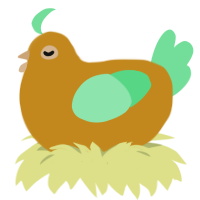 A Literal Orange, a ochre and spring chicken