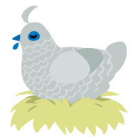 A silver chicken with a lace pattern
