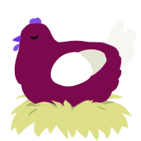 A wine and white chicken