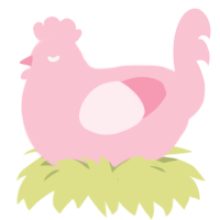 Rose I, a rose chicken