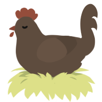 A bark chicken