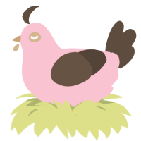 (unnamed), a rose and bark chicken