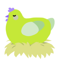 A lime and gluppy chicken