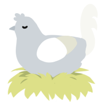 (unnamed), a mist and white chicken