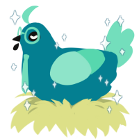 Phantom, a sea and mint chicken