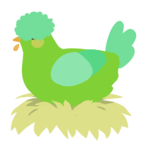 (unnamed), a grass and spring chicken