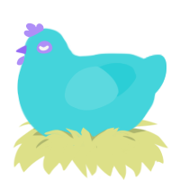 babyblue, a aqua chicken