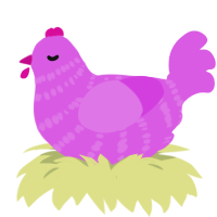 (unnamed), a orchid chicken with a bar pattern