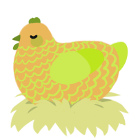 Poisonous Potato, a honey and lime chicken with a lace pattern