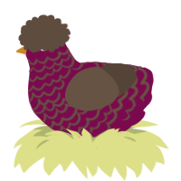 tree poppyseed, a wine and bark chicken with a lace pattern