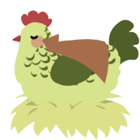 Taguchi, a lemon and olive chicken with a half-lace pattern