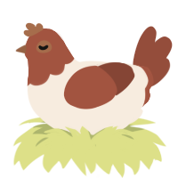 Tasty Browncap, a cream and russet chicken with a head pattern