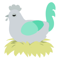 A mist and mint chicken