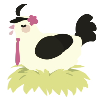 A mist and sable chicken