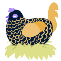 Citrus Grape, a tumblr and honey chicken with a lace pattern