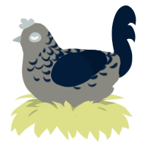 Air Fryer, a ash and tumblr chicken with a half-lace pattern