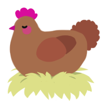 (unnamed), a brown and russet chicken