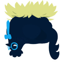 A tumblr chicken with a neck-speckle pattern