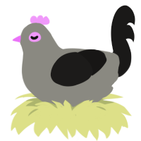 Maquillaphobia, a ash and sable chicken