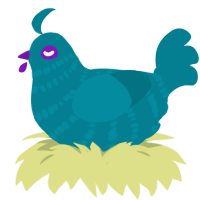 A sea chicken with a bar pattern