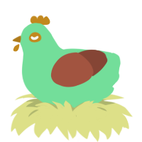(unnamed), a spring and russet chicken