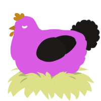 (unnamed), a orchid and sable chicken