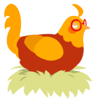 A russet and gold chicken with a head pattern