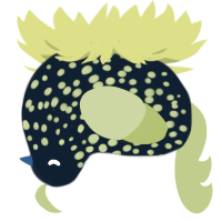 Lyme Disease, a tumblr and lime chicken with a speckle pattern