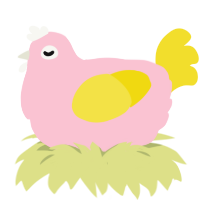 (unnamed), a rose and yellow chicken