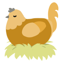 Tonkatsu, a ochre and honey chicken with a head pattern