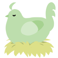 Tristella, a gluppy chicken
