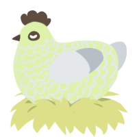 Last-Word - CD, a apple and mist chicken with a lace pattern
