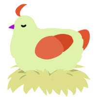 bomabillo, a apple and vermilion chicken