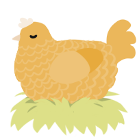 birthday, a honey chicken with a lace pattern