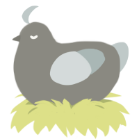 backdrop, a ash and silver chicken
