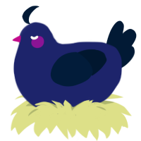 Ice Queen, a navy and tumblr chicken