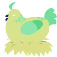 key limon, a lemon and spring chicken with a neck-speckle pattern