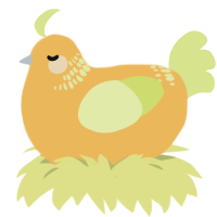 Tangerine, a honey and lemon chicken with a neck-band pattern