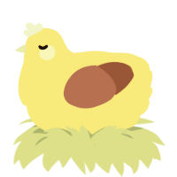A yellow and russet chicken