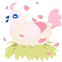 unloveable, a cream and rose chicken with a head pattern
