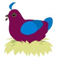 A wine and sapphire chicken
