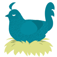 A sea chicken with a double-lace pattern