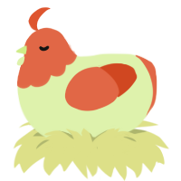 Question Marcus, a apple and vermilion chicken with a head pattern