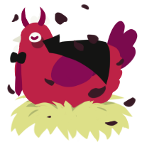 A crimson and wine chicken