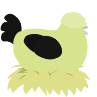 Extraterrestre, a lemon and black chicken