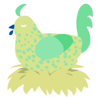 (unnamed), a lemon and spring chicken with a speckle pattern