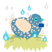gay magic man, a brown and tumblr chicken with a speckle pattern